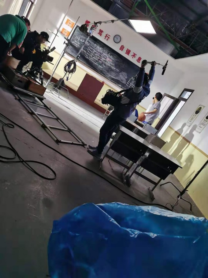 延渤同学的片场照