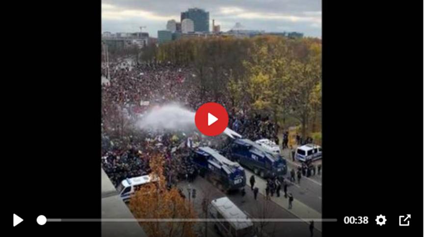 欧洲数百万人抗议新停工