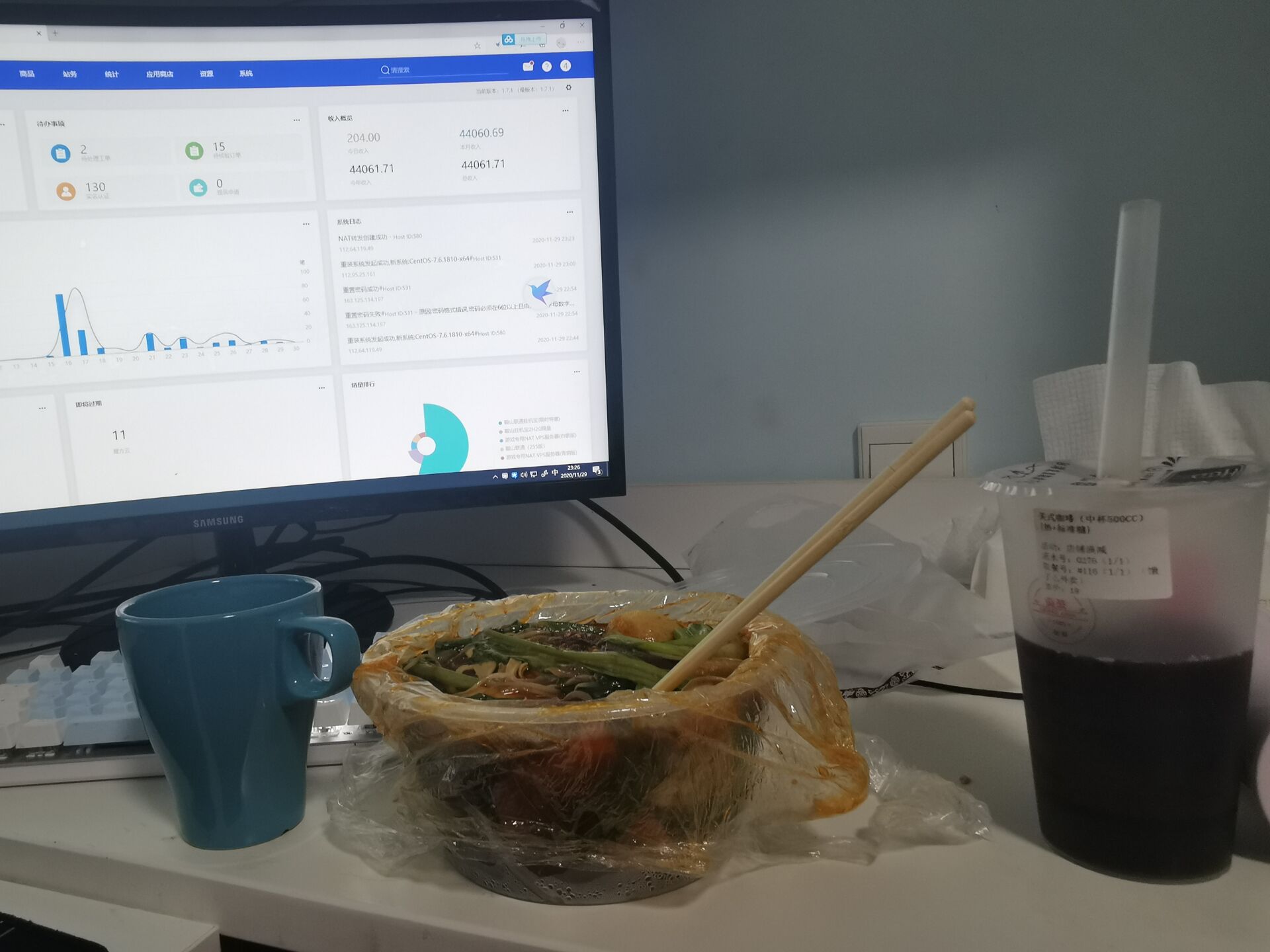 夜深了！来点夜宵！继续服务客户！-图1