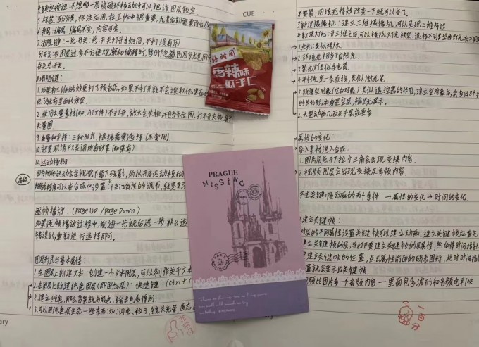 学员的课堂笔记