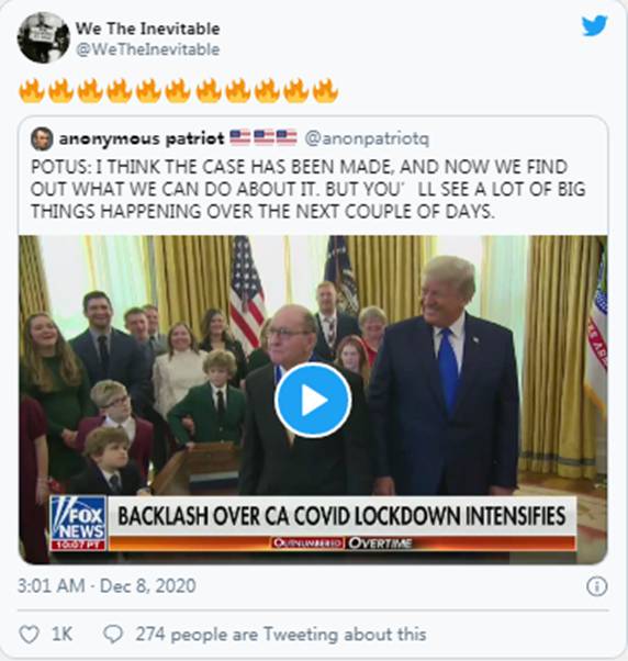 美国总统:未来几天将发生大事|Sierra(NZ)