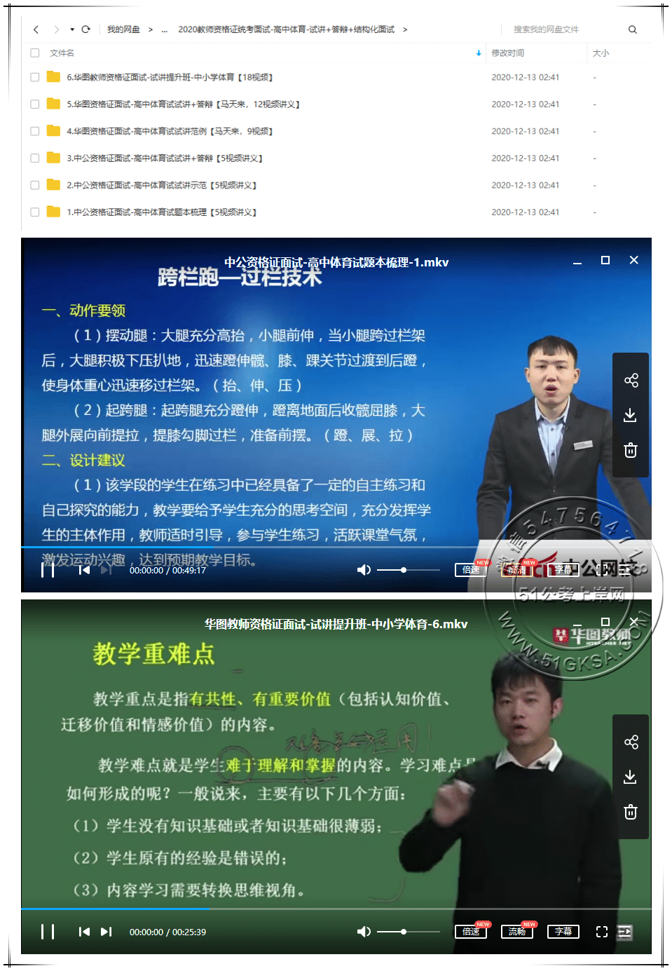 2020高中体育教师资格证统考面试(试讲+答辩+结构化面试)插图 2020高中体育教师资格证统考面试(试讲+答辩+结构化面试)-51公考上岸网