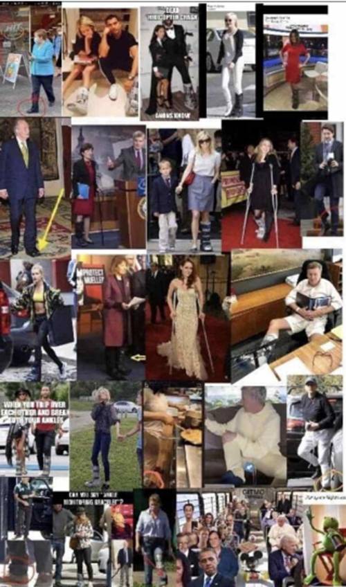 more celebrities with ankle monitor更多名人带脚踝监视器 人类的大规模觉醒与新地球的建立