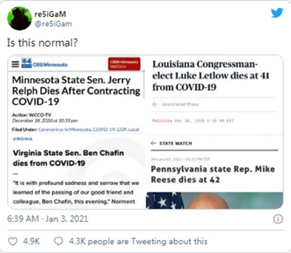 推特片段:2021年1月2日|Sierra(新西兰)