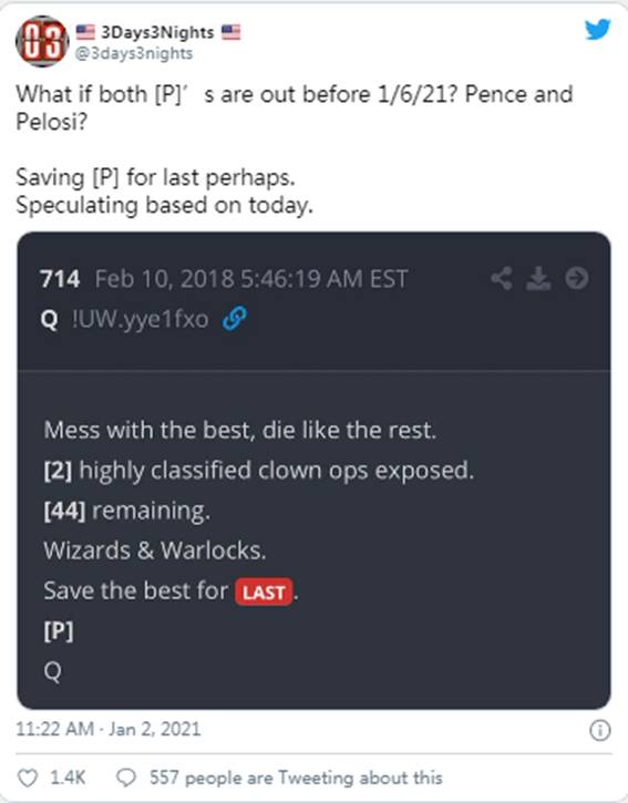 推特片段:2021年1月2日|Sierra(新西兰)