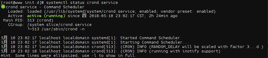 systemctl status