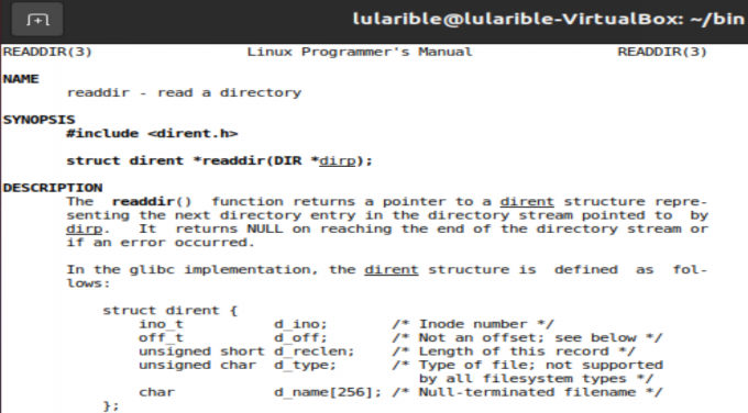 Linux系统编程【3.1】——编写ls命令