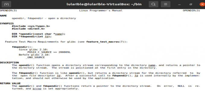 Linux系统编程【3.1】——编写ls命令