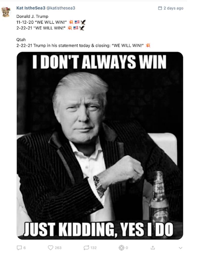 特朗普总统的积极言论和我们的祈祷创造美丽的新世界|Kat