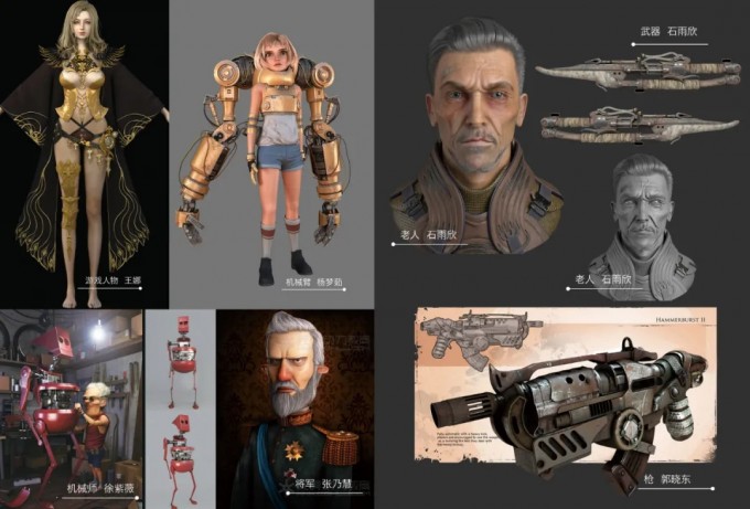 哈尔滨完美动力学员作品