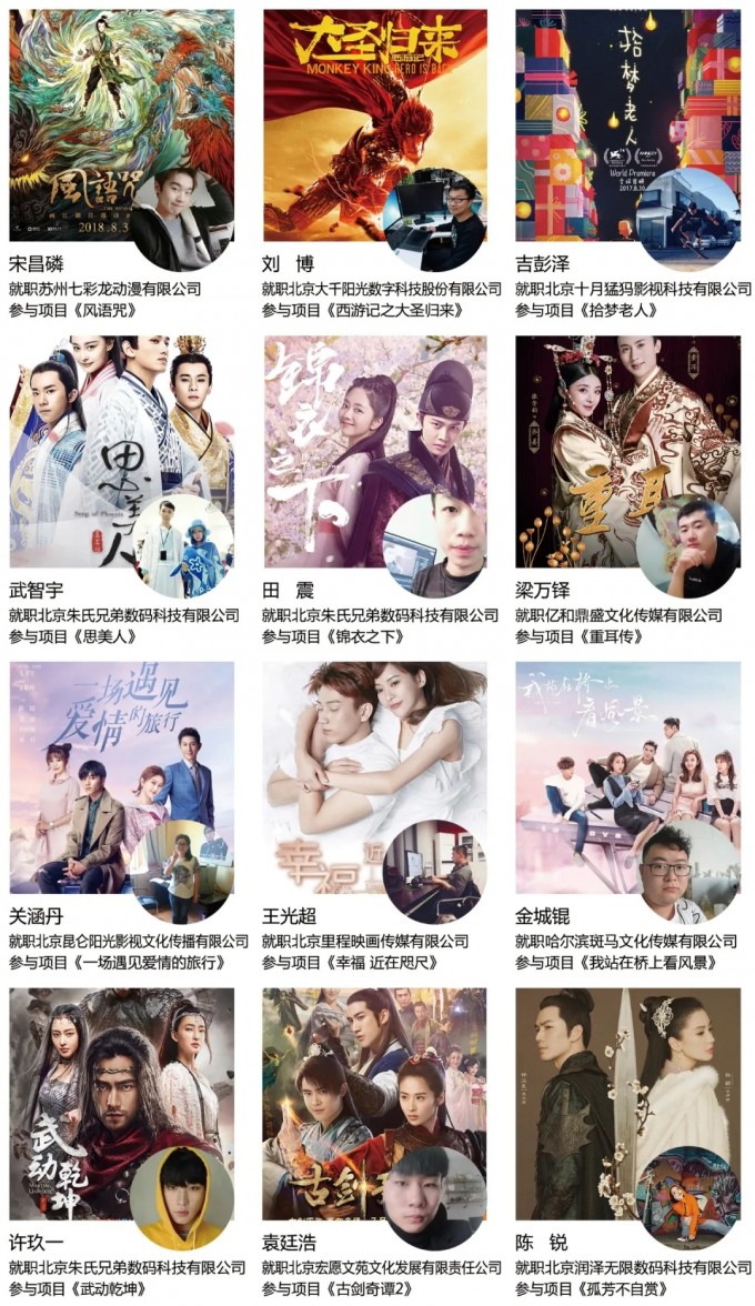 毕业学员参与制作商业项目