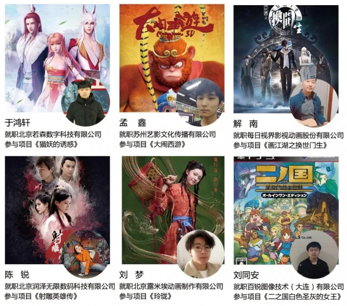 毕业学员参与制作商业项目