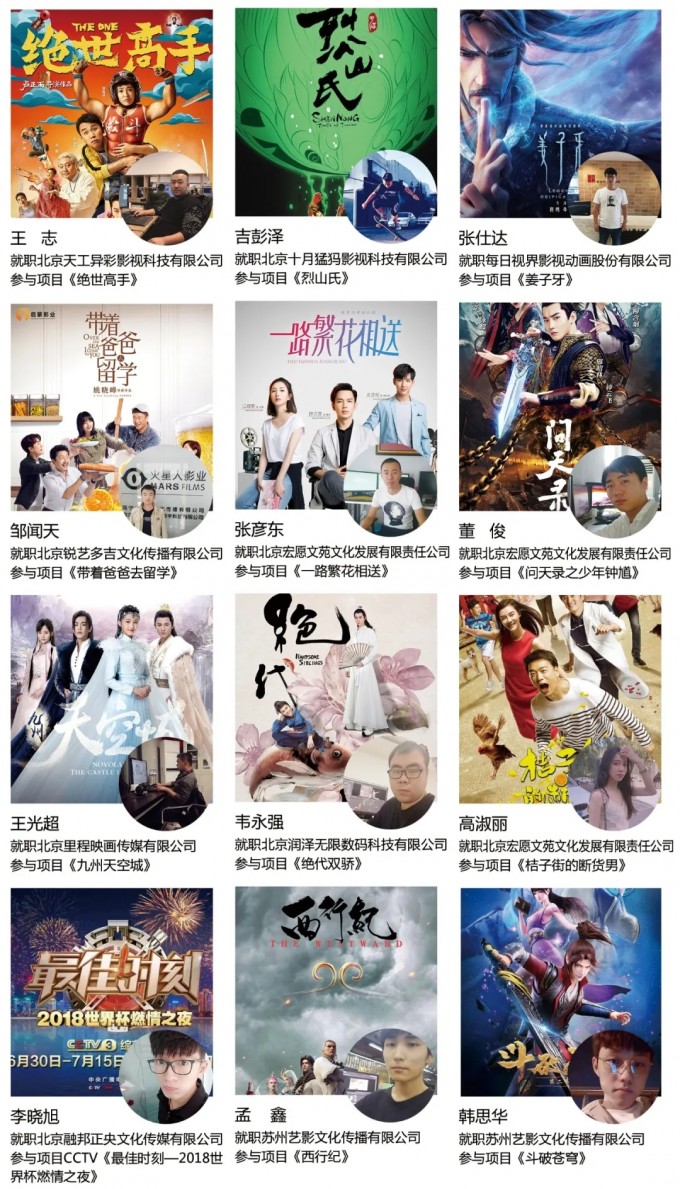 毕业学员参与制作商业项目