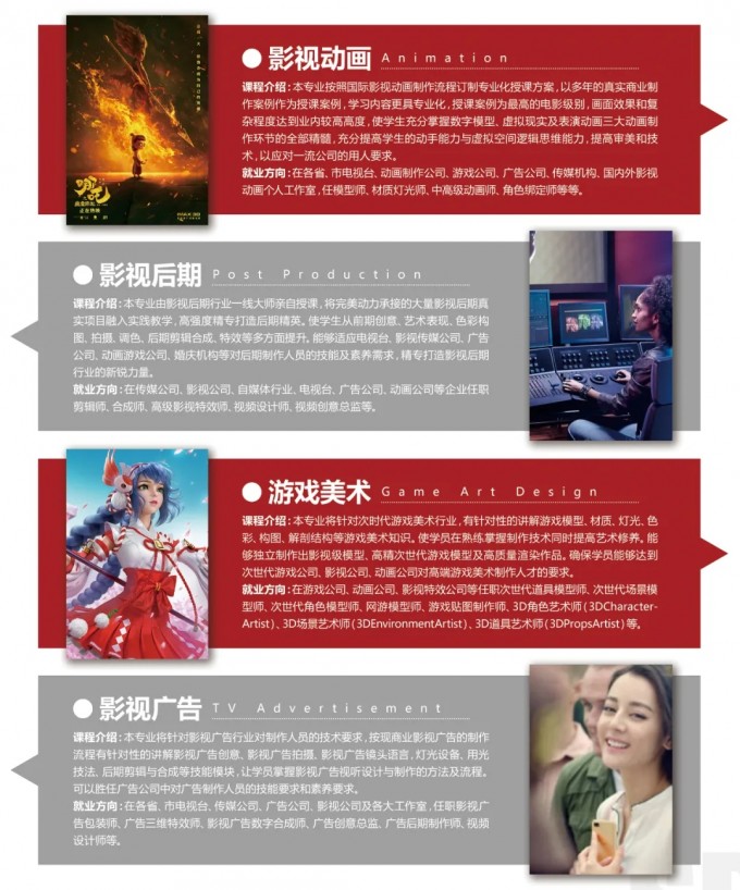 哈尔滨完美动力专业设置