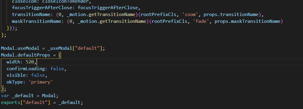 Modal can't close and the animation don't work · Issue #29699 · ant ...